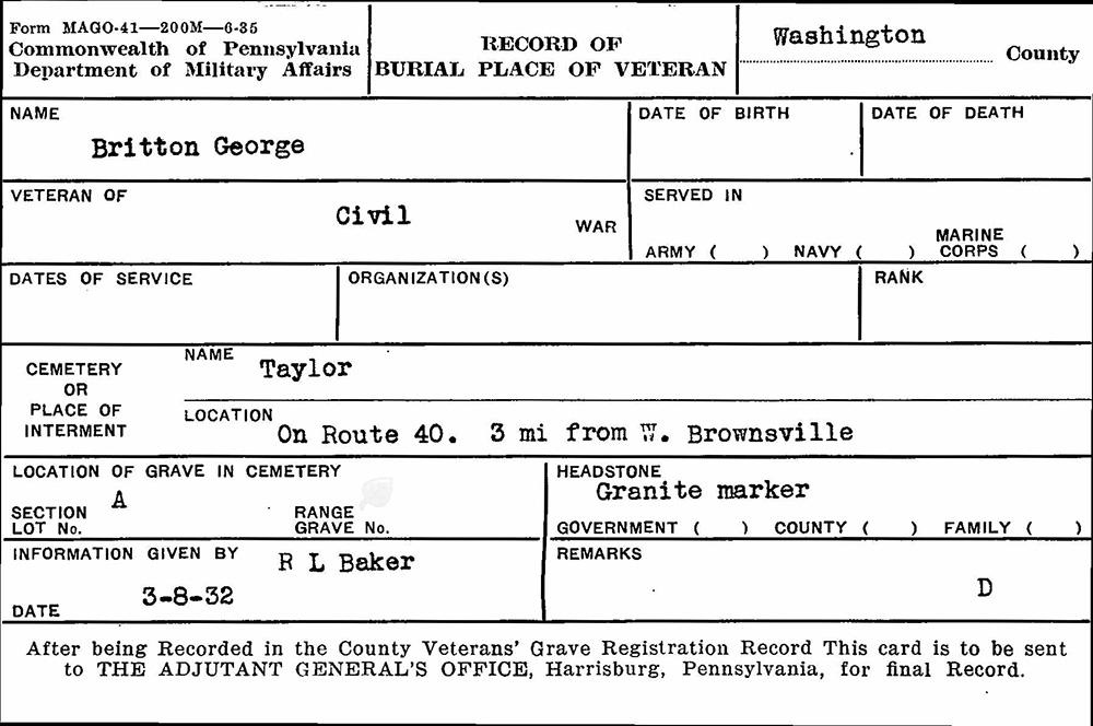 veteran burial